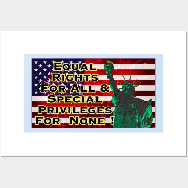 Equal Rights For All! Wall Art by JEAndersonArt